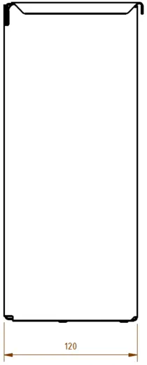 DREILICH Sirius II Abfallbehlter 9100SA1D zur Wandmontage offene Bauform mit Deckel Fassungsvermgen ca. 8 Liter (2002080003)