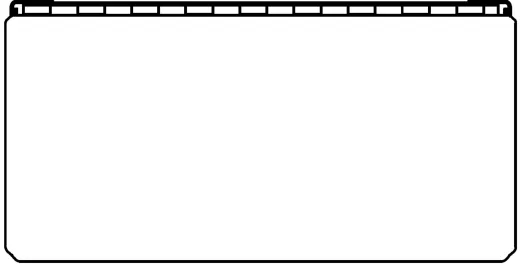 DREILICH Sirius II Abfallbehlter 9100SA1D zur Wandmontage offene Bauform mit Deckel Fassungsvermgen ca. 8 Liter (2002080003)