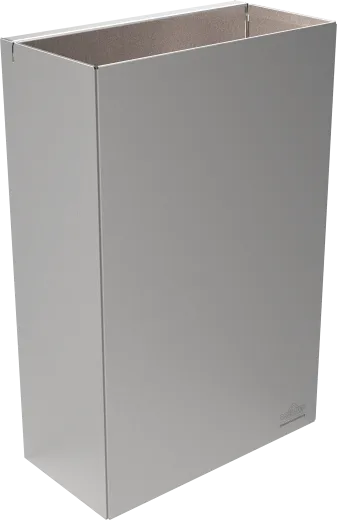 DREILICH Sirius II Abfallbehlter 9100101 zur verdeckten Wandmontage offene Bauform ohne Deckel Fassungsvermgen ca. 16 Liter (2002080010)