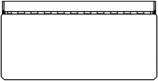 DREILICH Sirius II Abfallbehlter 9100101D zur verdeckten Wandmontage offene Bauform mit Deckel Fassungsvermgen ca. 16 Liter (2002080011)
