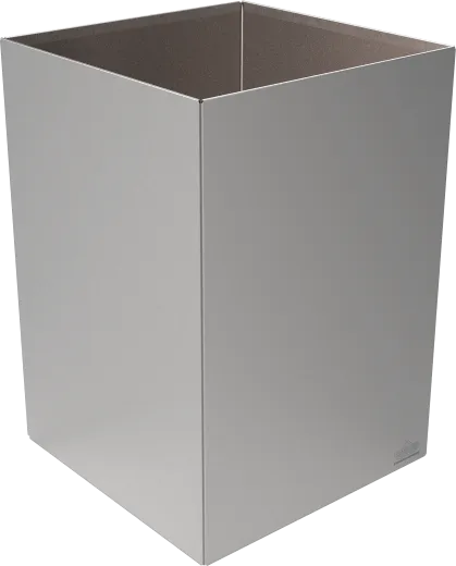 DREILICH Sirius II Abfallbehlter 9100SA89 zur freien Aufstellung ohne Deckel Fassungsvermgen ca. 45 Liter (2002080012)