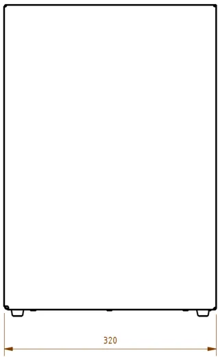 DREILICH Sirius II Abfallbehlter 9100SA89 zur freien Aufstellung ohne Deckel Fassungsvermgen ca. 45 Liter (2002080012)