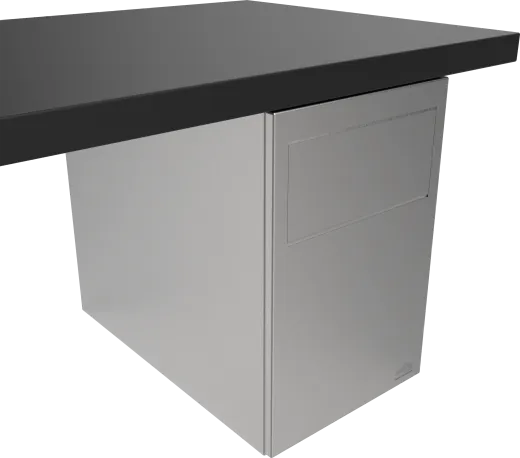 DREILICH Sirius II Abfallbehlter 9100106M zur Untertischmontage mit Magnetschloss Fassungsvermgen ca. 27 Liter (2002080076)