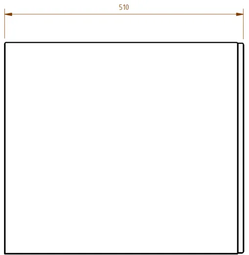 DREILICH Sirius II Abfallbehlter 9100206M zur Untertischmontage ohne Einwurfhlse mit Magnetschloss Fassungsvermgen ca. 45 Liter (2002080078)