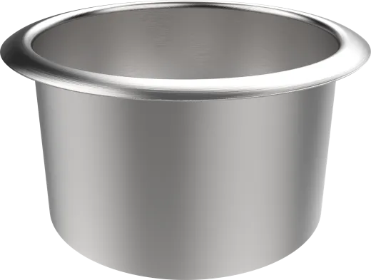 DREILICH Sirius II Papierabwurfhlse 9100301M gebrstet zum Einbau in Waschtischplatten oder Schrzen (2002080031)