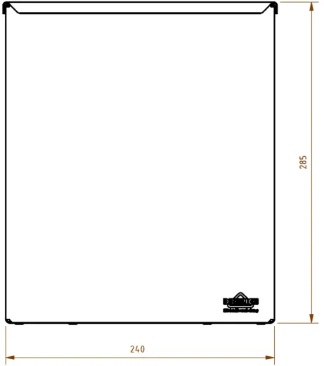 DREILICH Sirius II Hygiene-Abfallbehlter 9110201 zur Wandmontage mit stabilem Deckel Fassungsvermgen ca. 5 Liter (2002080023)