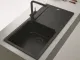 FRANKE Kchensple Urban UBG 611-86 Fragranit+ Einbausple / Granitsple Black Matt - Black Collection