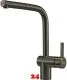 FRANKE Kchenarmatur Atlas Neo Einhebelmischer Edelstahl Anthracite (PVD) mit Zugauslauf 180 schwenkbarer Auslauf mit Laminar Perlator