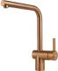 FRANKE Kchenarmatur Atlas Neo Einhebelmischer Copper (PVD) mit Festauslauf 180 schwenkbar mit Laminar Perlator