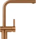 FRANKE Kchenarmatur Atlas Neo Einhebelmischer Copper (PVD) mit Festauslauf 180 schwenkbar mit Laminar Perlator