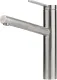 FRANKE Kchenarmatur Tango Neo Einhebelmischer Edelstahl massiv mit Zugauslauf 120 schwenkbarer Auslauf