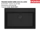 FRANKE Kchensple Maris MRG 210-72 A HLB Fragranit+ Granitsple Flchenbndig Black Matt - Black Collection Siebkorb als Stopfenventil
