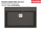 FRANKE Kchensple Maris MRG 210-72 A HLB Fragranit+ Granitsple Flchenbndig mit Siebkorb als Stopfenventil