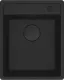 FRANKE Kchensple Maris MRG 210-37 A HLB Fragranit+ Granitsple Flchenbndig Black Matt - Black Collection Siebkorb als Drehknopfventil