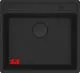 FRANKE Kchensple Maris MRG 210-52 A HLB Fragranit+ Granitsple Flchenbndig Black Matt - Black Collection Siebkorb als Drehknopfventil