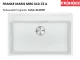 FRANKE Kchensple Maris MRG 610-72 A HLB Fragranit+ Granitsple / Einbausple mit Siebkorb als Druckknopfventil