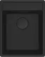 FRANKE Kchensple Maris MRG 610-37 A HLB Fragranit+ Granitsple Black Matt - Black Collection Einbausple mit Siebkorb als Stopfenventil
