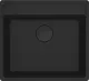 FRANKE Kchensple Maris MRG 610-52 A HLB Fragranit+ Granitsple Black Matt - Black Collection Einbausple mit Siebkorb als Stopfenventil