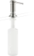 AXOR Montreux Seifenspender Edelstahl Finish Splmittelspender / Dispenser mit Druckbettigung (42018800)