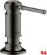 AXOR Montreux Seifenspender Polished Black Chrome PVD Splmittelspender / Dispenser mit Druckbettigung (42018330)