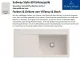 Villeroy & Boch SUBWAY STYLE 60 BR-Classicline Einbausple / Keramiksple in Standard Farben
