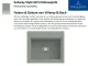 Villeroy & Boch SUBWAY STYLE 60 S-Premiumline Einbausple / Keramiksple in Sonder Farben