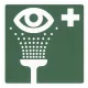 KWC PROFESSIONAL Sicherheitszeichen Augenspleinrichtung FAID903 fr Erste Hilfe Augen und Gesichtsdusche