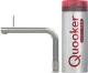 QUOOKER FRONT VAQ PRO3 Einhebelmischer Edelstahl & 100C Armatur Kochendwasserhahn (PRO3FTSST)