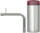 QUOOKER FRONT Combi B Einhebelmischer Edelstahl & 100C Armatur Kochendwasserhahn (COMBIFTSST)