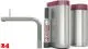 QUOOKER FRONT Edelstahl COMBI (+) B mit CUBE 2 *Der Wasserhahn, der alles kann! (COMBI+FTSSTCUBE)
