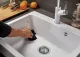 BLANCO Kchensple Naya 6 Silgranit PuraDurII Granitsple / Einbausple mit Handbettigung