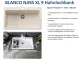 BLANCO Kchensple Naya XL 9 Silgranit PuraDurII Granitsple / Einbausple mit Handbettigung
