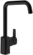 DAMIXA Kchenarmatur Pine Mattschwarz Einhebelmischer mit Festauslauf