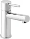DAMIXA Waschtischarmatur Merkur - Piccolo Mini Chrom Badarmatur als Einhebelmischer mit Festauslauf