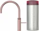 QUOOKER FUSION Round Combi (+) B Einhebelmischer Kupfer Rose' PVD & 100C Armatur Kochendwasserhahn (COMBI+FNRRCO)