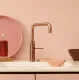 QUOOKER FUSION Square Kupfer Rose' PVD COMBI B mit CUBE 2 *Der Wasserhahn, der alles kann! (COMBIFNSRCOCUBE)