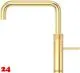 QUOOKER FUSION Square Festauslauf Gold Edition Kchenarmatur mit 5 in 1 Funktion und elektronischer Steuerung (FNSGLD) {NUR Armatur}