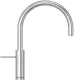 QUOOKER NORDIC Round Kchenarmatur Voll Edelstahl Einhebelmischer / Spltischarmatur mit Festauslauf 360 schwenkbarer Auslauf (NMRSST)