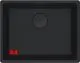 FRANKE Kchensple Maris MRG 110-52 Fragranit+ Granitsple Unterbau (Montage unter die Arbeitsplatte) Black Matt - Black Collection Drehknopfventil