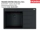 FRANKE Kchensple Centro CNG 611-78A Fragranit+ Einbausple / Granitsple Black Matt - Black Collection