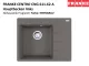 FRANKE Kchensple Centro CNG 611-62A Fragranit+ Einbausple / Granitsple mit Siebkorb als Drehknopfventil