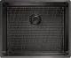 FRANKE Design K�chensp�le Mythos Masterpiece BXM 210/110-50 Edelstahlsp�le Anthracite F-INOX 3 in 1 Siebkorb als Stopfenventil