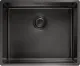 FRANKE Design K�chensp�le Mythos Masterpiece BXM 210/110-50 Edelstahlsp�le Anthracite F-INOX 3 in 1 Siebkorb als Druckknopfventil