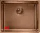 FRANKE Design K�chensp�le Mythos Masterpiece BXM 210/110-50 Edelstahlsp�le Copper F-INOX 3 in 1 Siebkorb als Stopfenventil