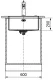 FRANKE Design K�chensp�le Mythos Masterpiece BXM 210/110-50 Edelstahlsp�le Copper F-INOX 3 in 1 Siebkorb als Stopfenventil