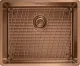 FRANKE Design K�chensp�le Mythos Masterpiece BXM 210/110-50 Edelstahlsp�le Copper F-INOX 3 in 1 Siebkorb als Druckknopfventil