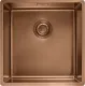 FRANKE Design K�chensp�le Mythos Masterpiece BXM 210/110-40 Edelstahlsp�le Copper F-INOX 3 in 1 Siebkorb als Druckknopfventil