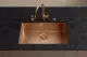 FRANKE Design K�chensp�le Mythos Masterpiece BXM 210/110-40 Edelstahlsp�le Copper F-INOX 3 in 1 Siebkorb als Druckknopfventil