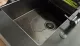 FRANKE Design K�chensp�le Mythos Masterpiece BXM 210/110-68 Edelstahlsp�le Anthracite F-INOX 3 in 1 Siebkorb als Druckknopfventil