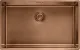 FRANKE Design K�chensp�le Mythos Masterpiece BXM 210/110-68 Edelstahlsp�le Copper F-INOX 3 in 1 Siebkorb als Stopfenventil